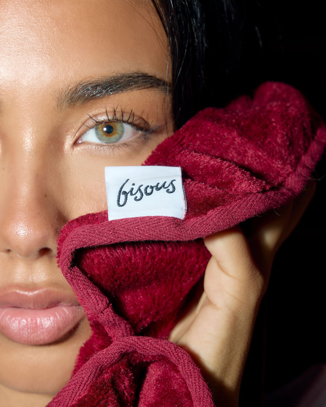 Bisous Cloth - Ruby Red
