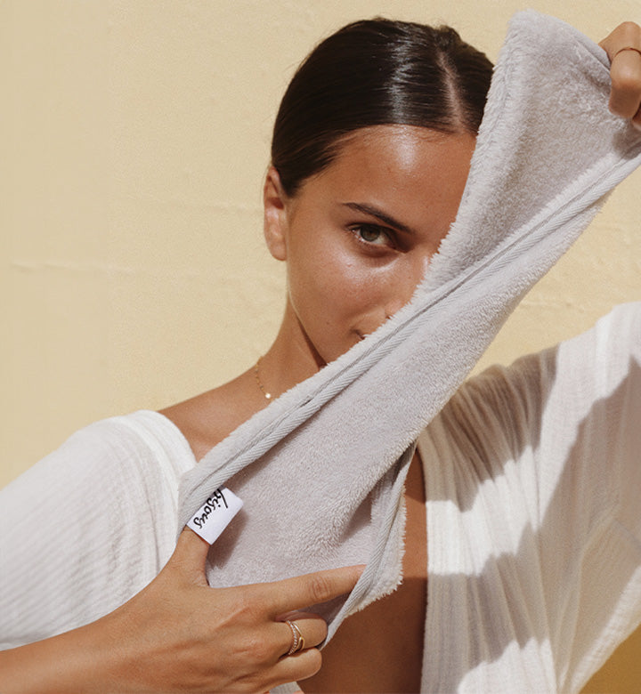 Bisous Cloth - Graphite Grey