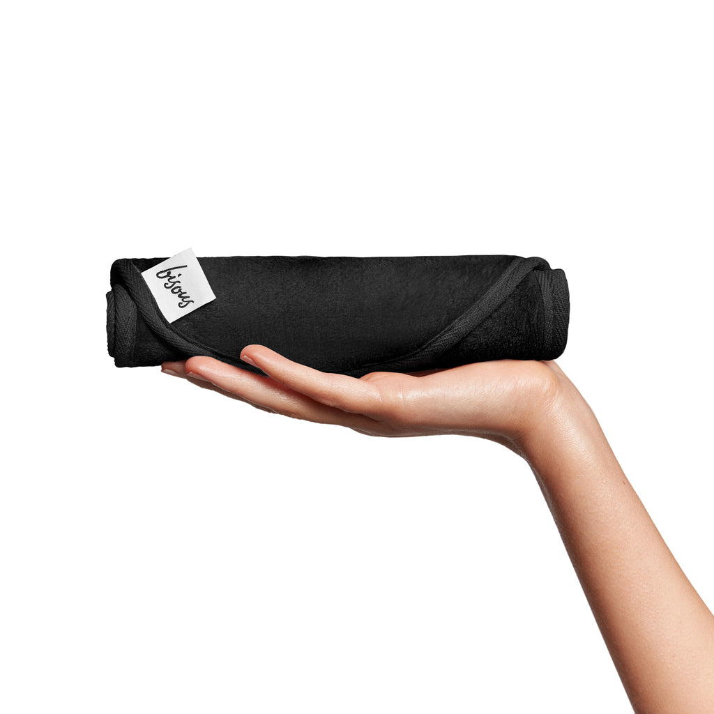 Bisous Cloth - Charcoal Black
