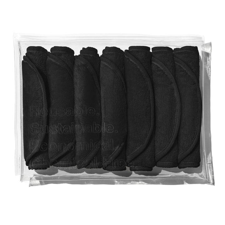 Bisous Cloth - Charcoal Black