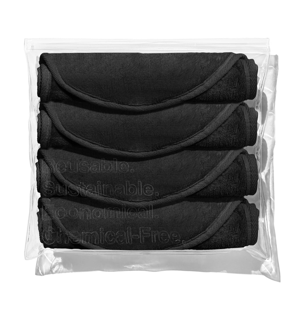 Bisous Cloth - Charcoal Black